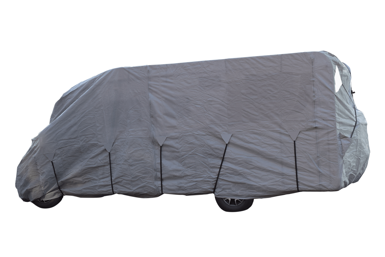 Green Yard GreenYard® Wohnmobil Schutzhülle mit Reflektoren Größe XL | 870 x 235 x 275 cm