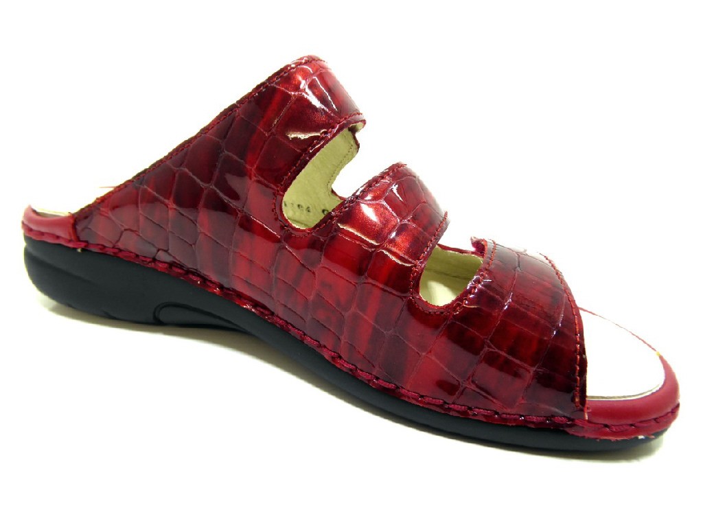 WALDLÄUFER Komfort Sandalen rot