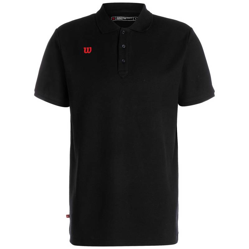 Wilson Fundamentals Cotton Polo Basketball Shirt Herren