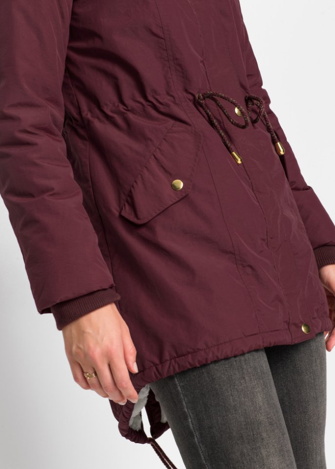 Parka mit Teddy-Futter