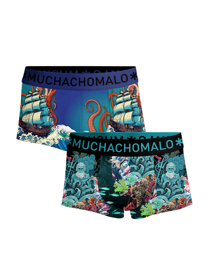 Muchachomalo 2er-Set: Boxershort in Mehrfarbig - für Herren günstig kaufen
