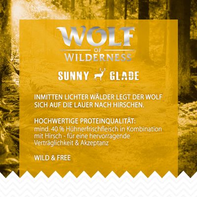2 x 12 kg Wolf of Wilderness Trockenfutter - getreidefrei