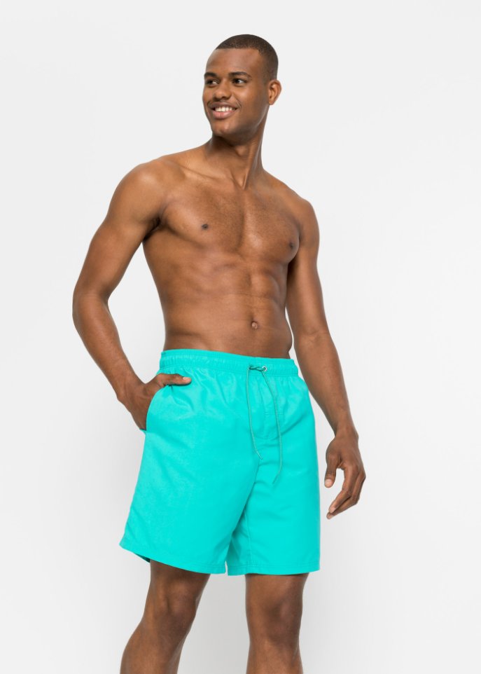 Badeshorts Herren mit Farbeffekt