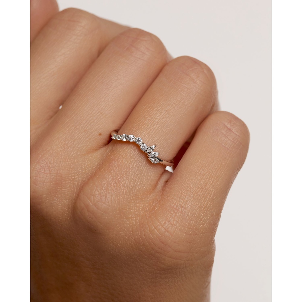 P D Paola Bague pour femme 925 Argent argent Bague