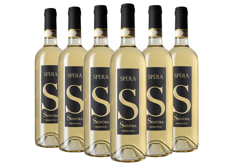 Vermentino di Gallura DOCG Spèra 2021 Siddùra 6 bouteilles de 0,75 ℓ