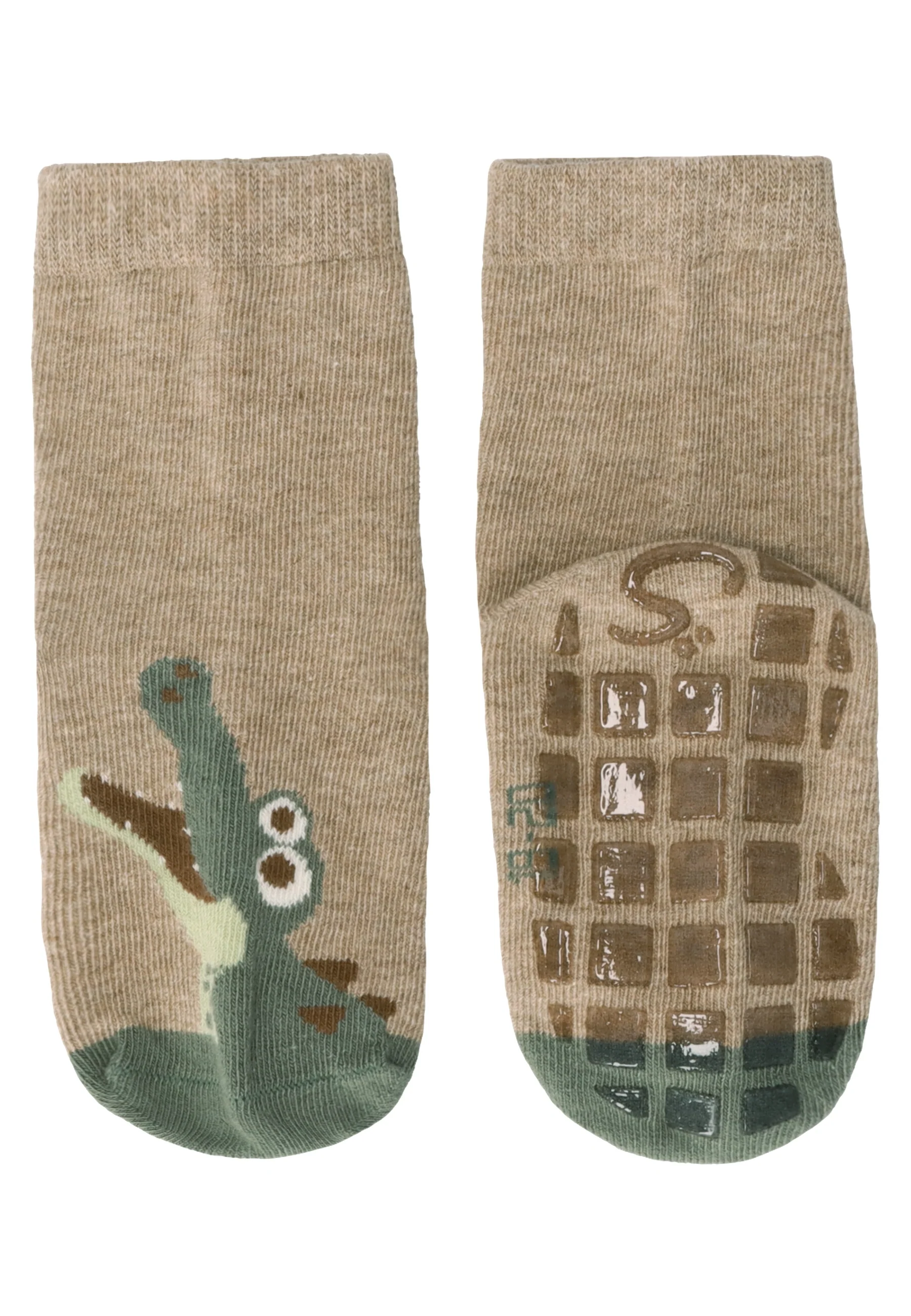 ABS Socken im 2er Pack mit Motiv Krokodil