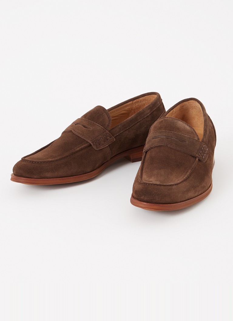 Dune London Wide Fit Sulli mokasīni no ādas