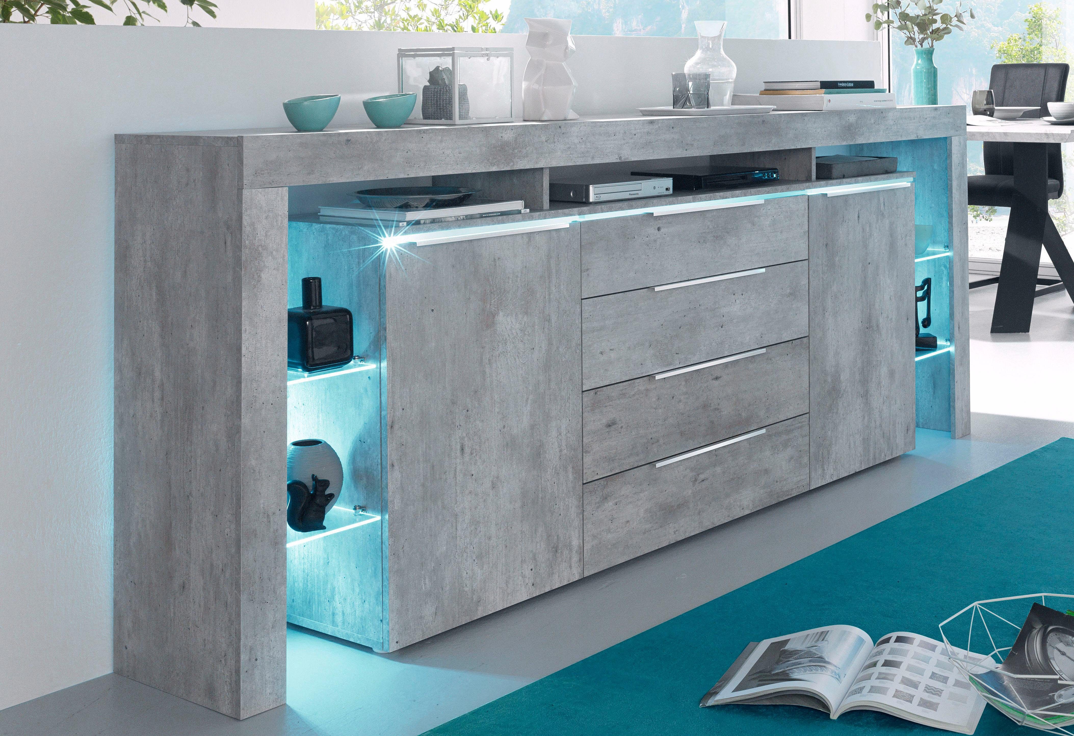 borchardt Möbel Sideboard Lima, (192 oder 220 cm)