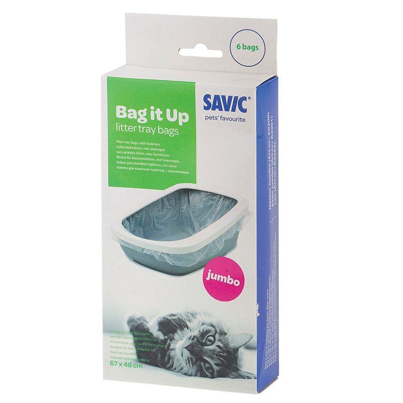 Savic Katzentoilette Aseo Jumbo mit hohem Rand