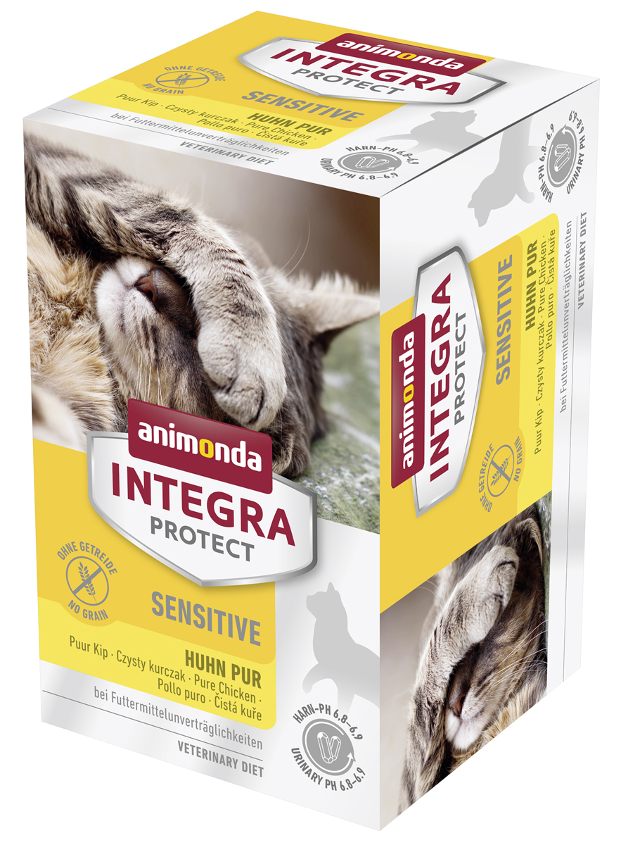 Animonda Hypoallergen Animonda Integra Protect Sensitive 6x100g Huhn pur