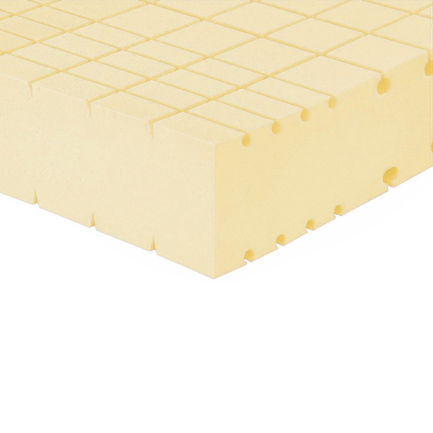 Kaltschaummatratze Kaltschaummatratze Klassik (Komfort-San 50), RAVENSBERGER Matratzen, Härtegrad H 3 (RG 50) 80x200 cm mit Baumwoll-Doppeltuch-Bezug