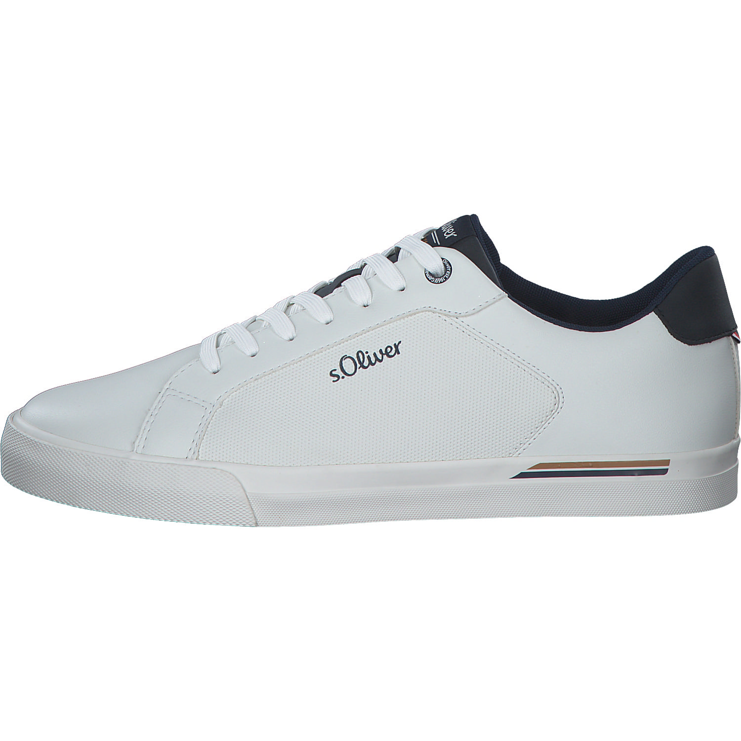 s. Oliver 13630, Sneakers Low, Herren, Weiß