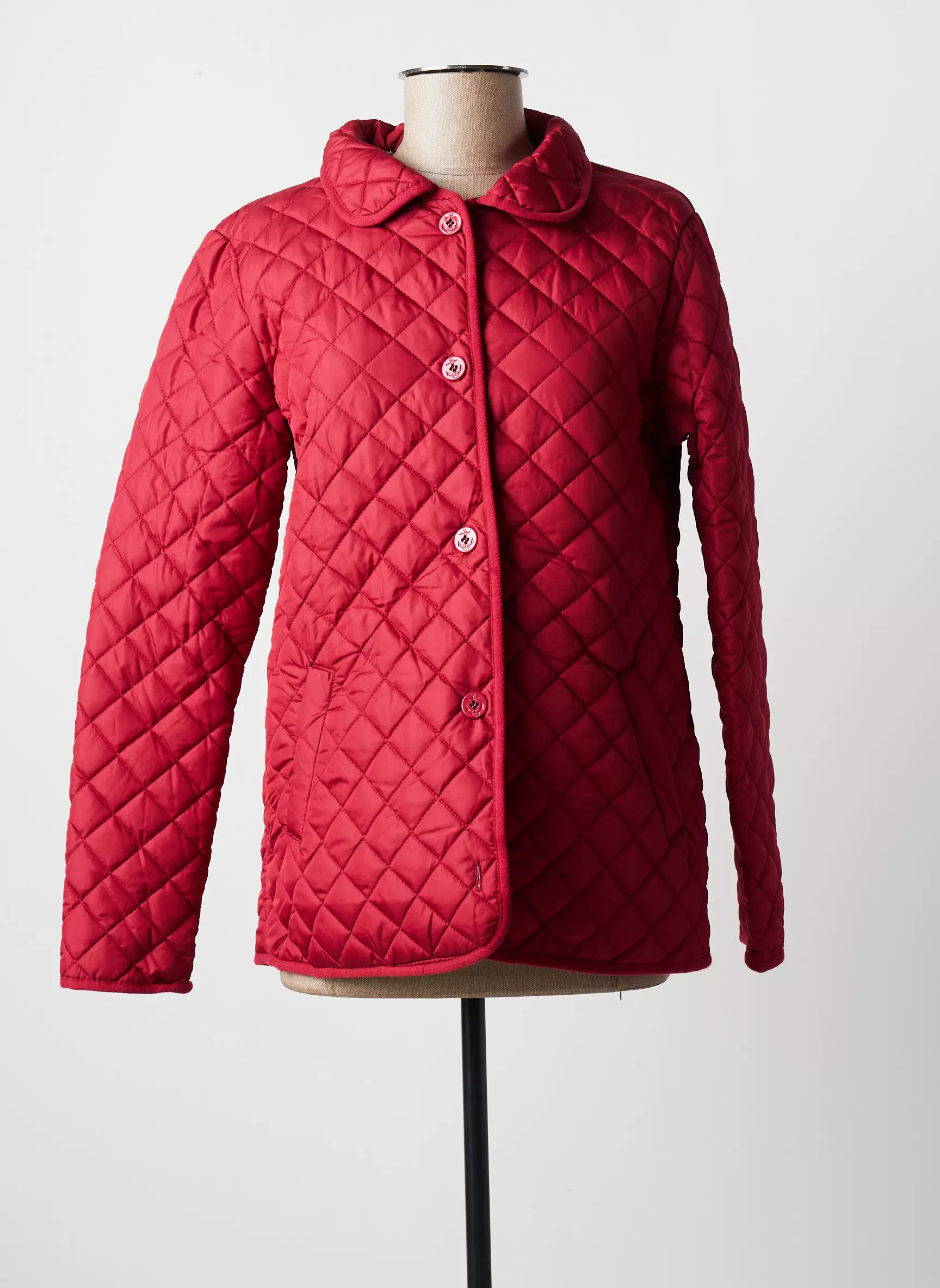 Batela Doudounes Femme couleur rouge
