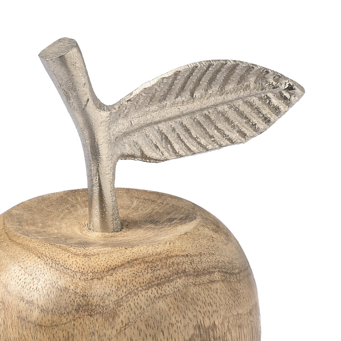 Deko-Apfel aus Holz