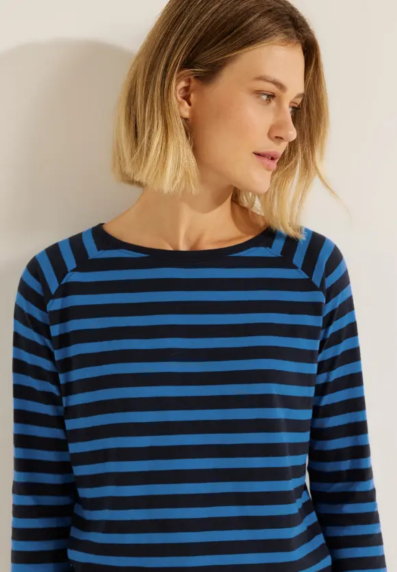 CECIL Slub Streifenshirt