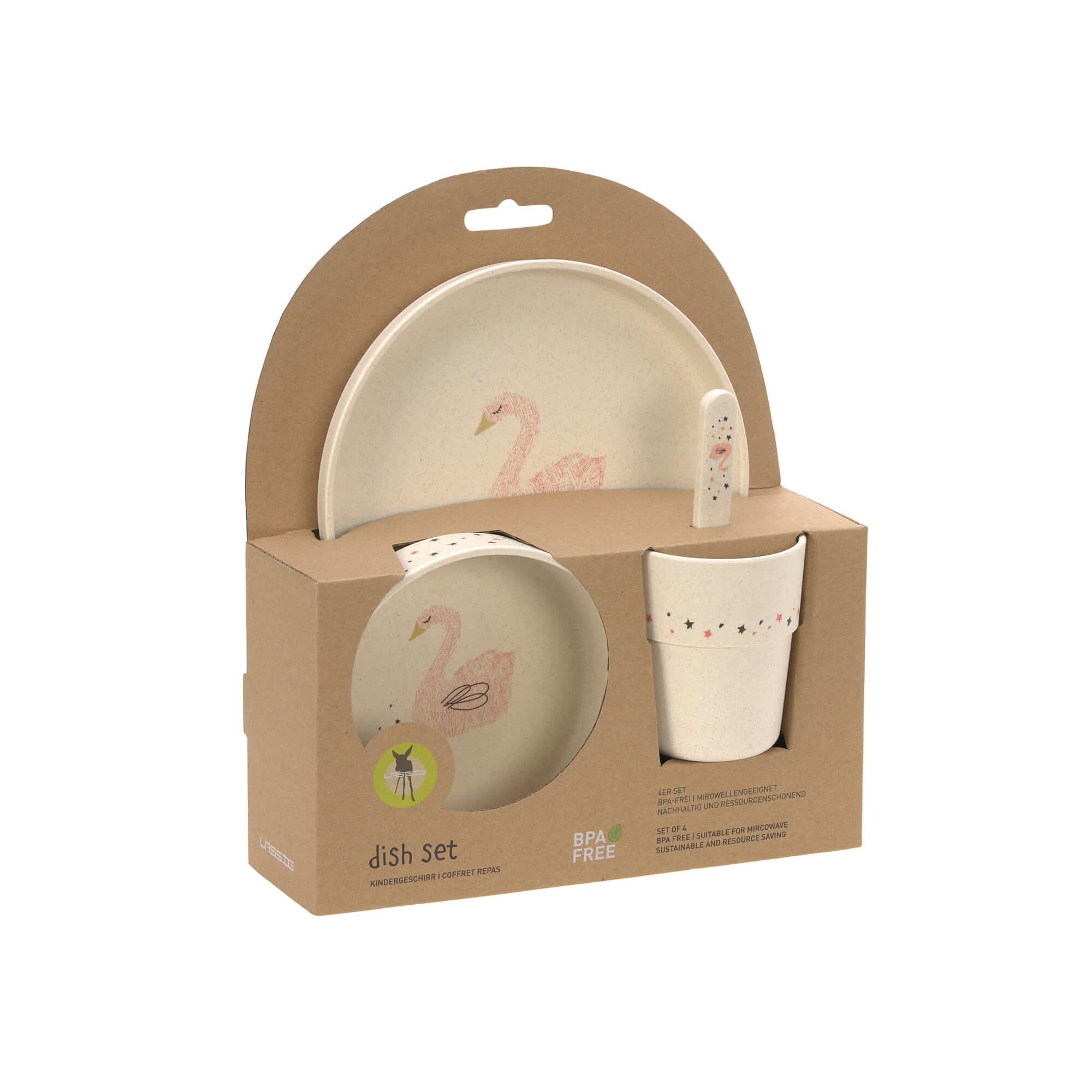 Kindergeschirr Set - Little Water, Schwan