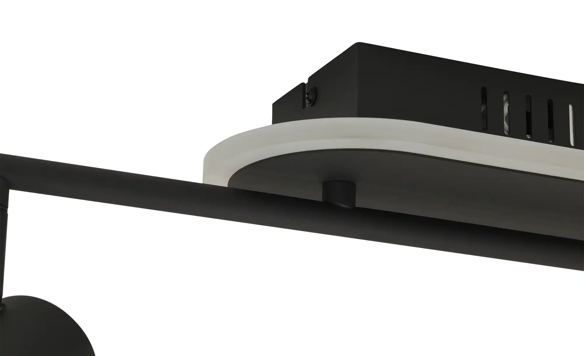 KHG LED-Deckenspot, 2 1-flammig, sandschwarz