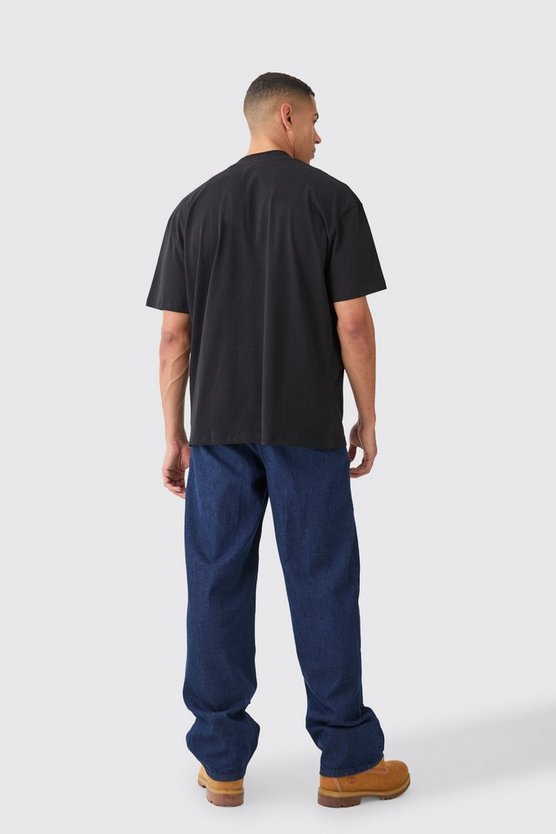 Oversize T-Shirt mit lizenziertem Looney Tunes Print