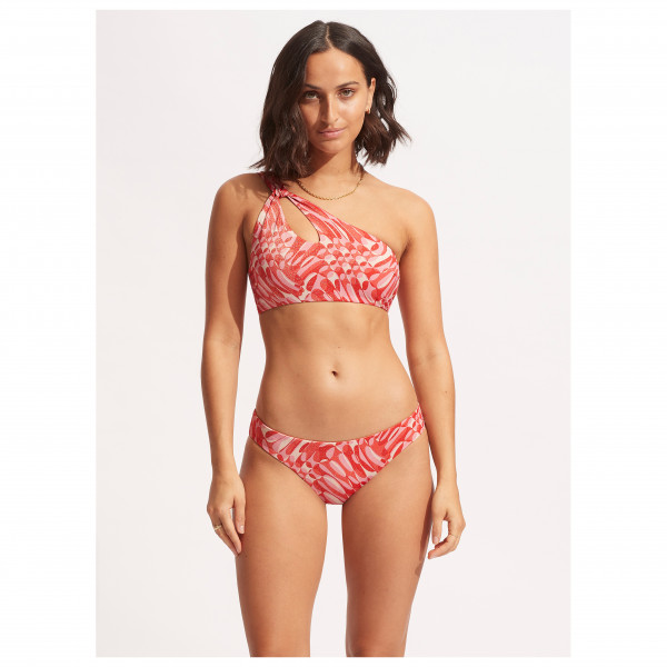 Seafolly - Women's Poolside Reversible Hipster - Bikini-Bottom