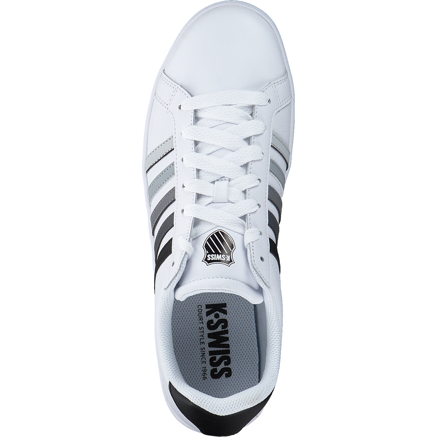 K-Swiss Court Tiebreak 07011, Klassische- & Business Schuhe, Herren, Weiß (Grau)
