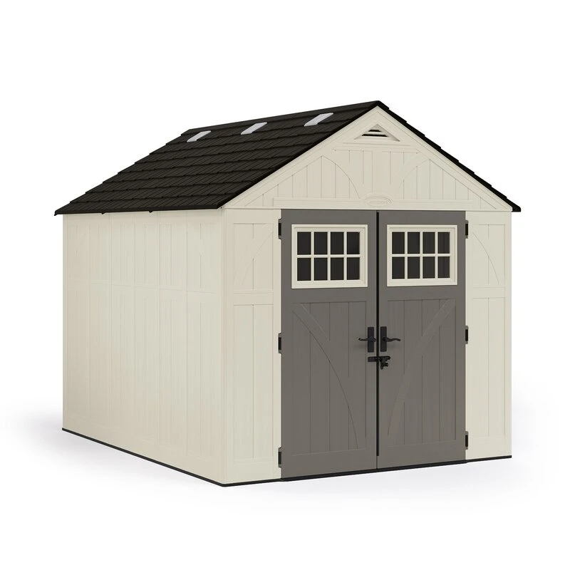 Outdoor Herb 8 ft. wide x 10 ft. deep plastic storage shed