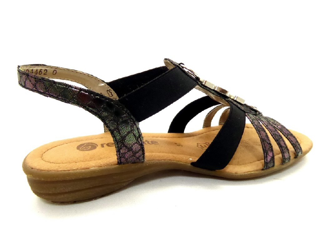 REMONTE Klassische Sandalen schwarz