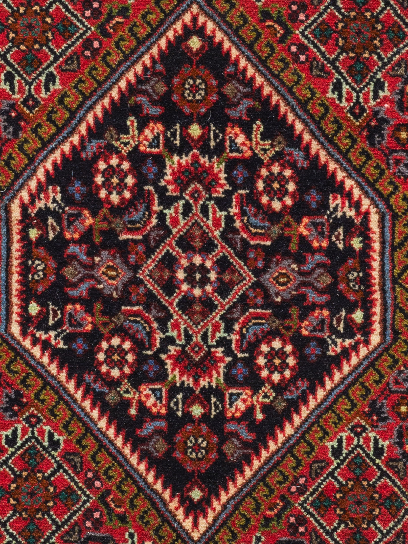 Bidjar Zandjan ca. 76 x 123 cm, Unikat / Einzelstück