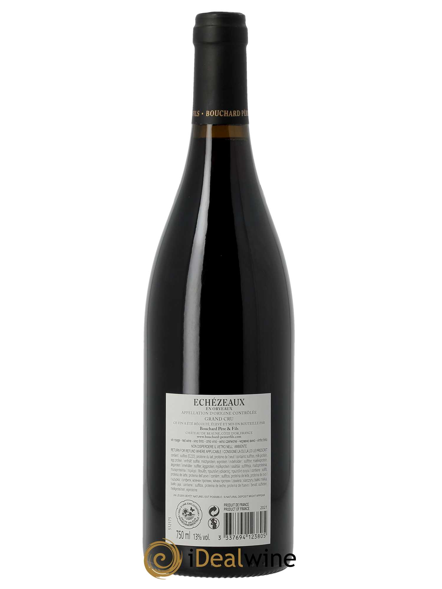 Echezeaux Grand Cru En Orveaux Bouchard Père & Fils  2021 - Lot de 1 Bouteille