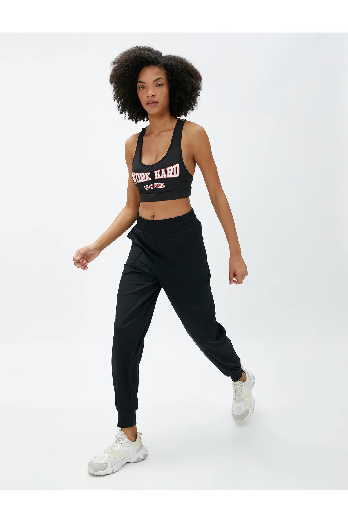 Koton  Jogger-Jogginghose mit elastischem Taschenbund