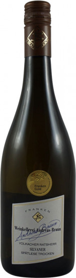 2018 Volkacher Ratsherr Silvaner Spätlese trocken - Weingut Andreas Braun