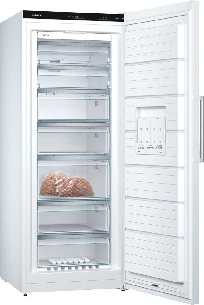 BOSCH Gefrierschrank NoFrost 328 L 5 Schubladen BigBox EEK:D GSN54DWDV