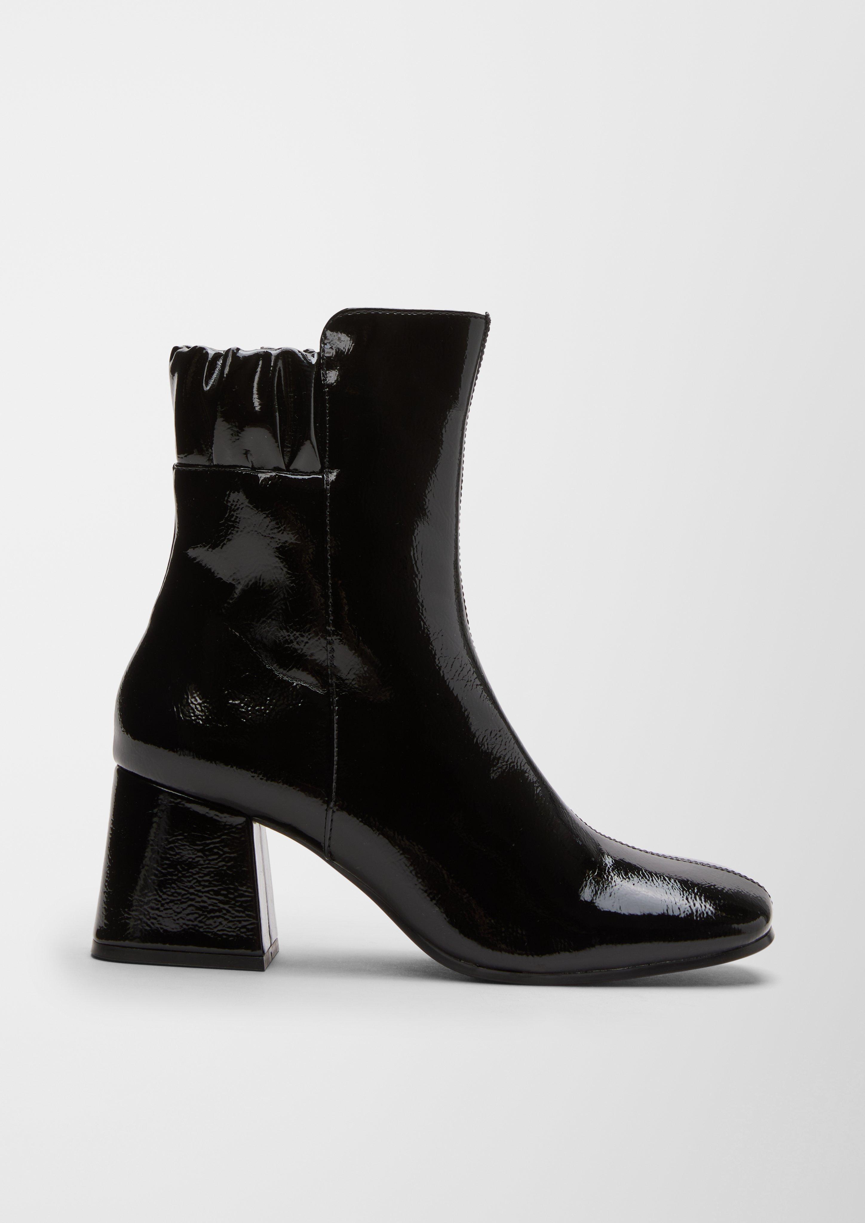 Stiefel in Lackleder-Optik  6006603-018