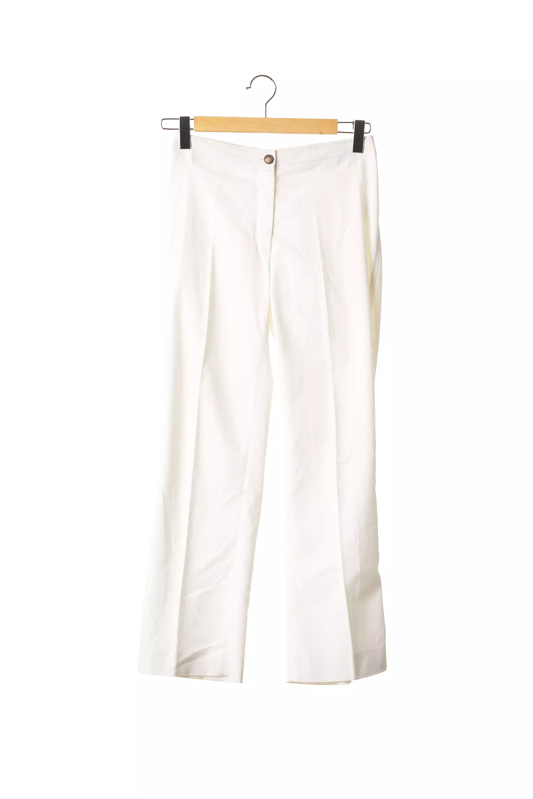 Apostrophe Pantalons Flare Femme couleur blanc