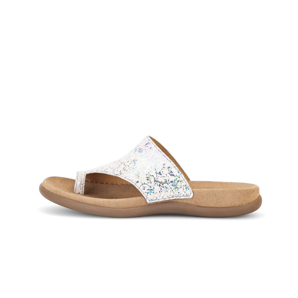 Gabor fashion Pantolette silber