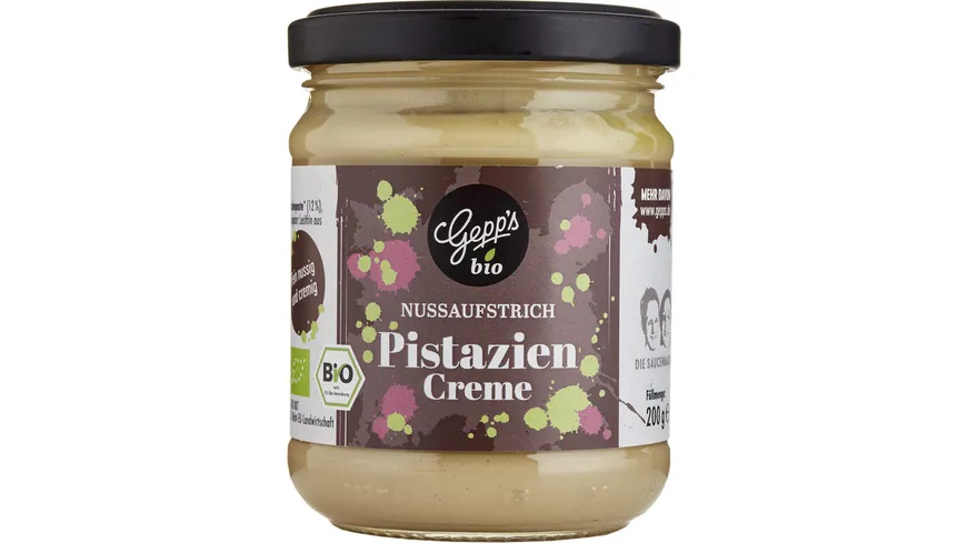 Gepp's Bio Pistazien Creme 200 g