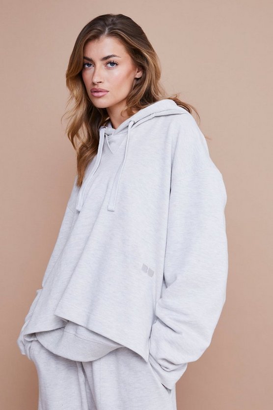 Kastiges Oversize Sweatshirt mit Kragen