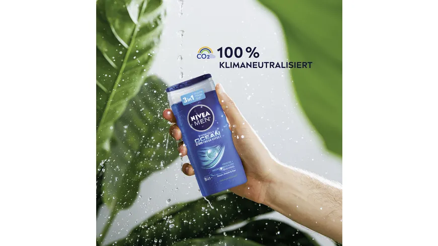 NIVEA MEN Duschgel Fresh Ocean 24H Fresh Effect 250 ml