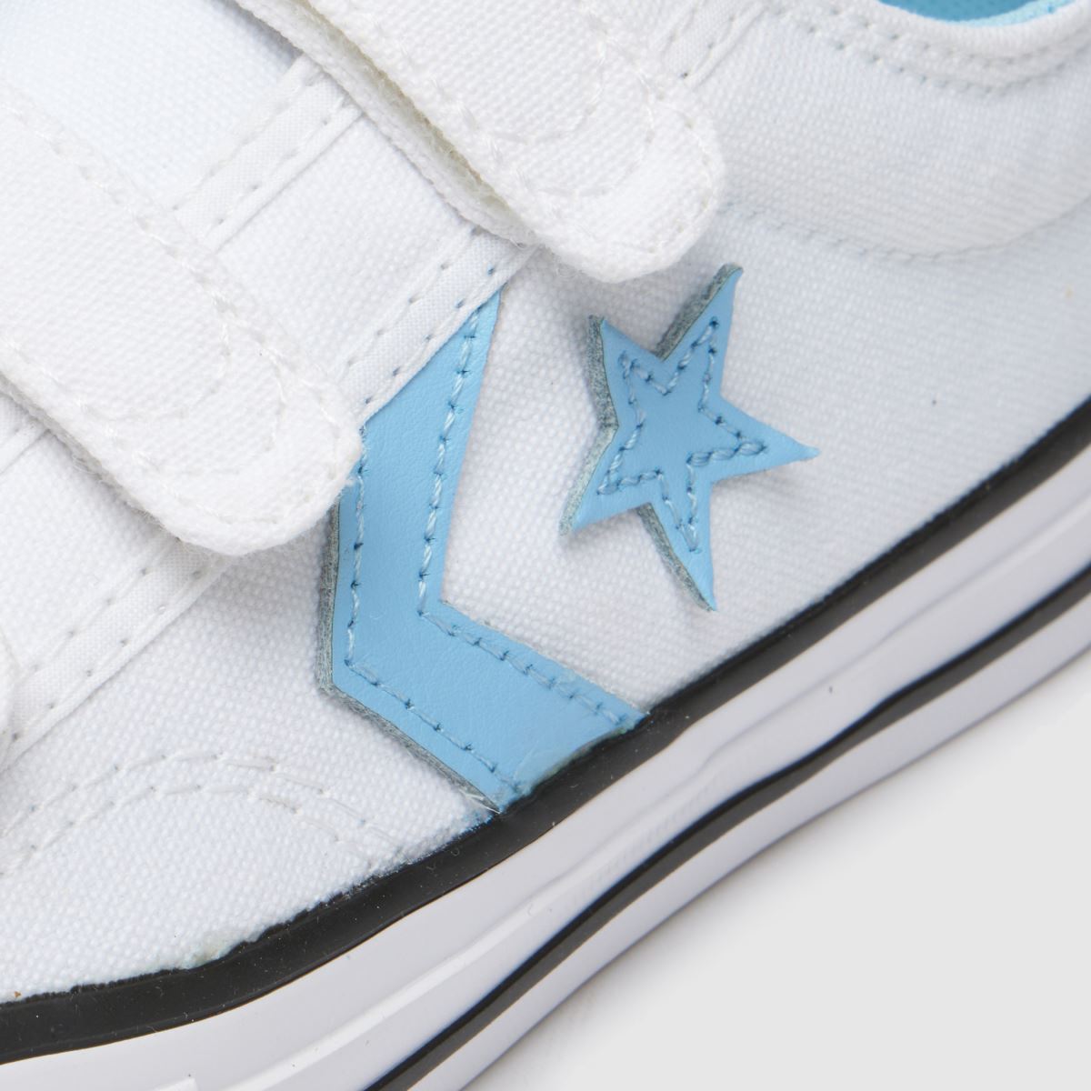 Converse fehér és kék Star Player 76 V Junior tornacipő