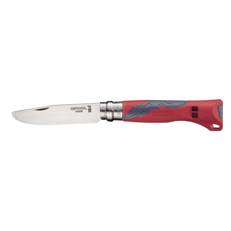 Opinel Messer Nr. 7 Inox Junior Rouge Edition, Opinel Outdoor.