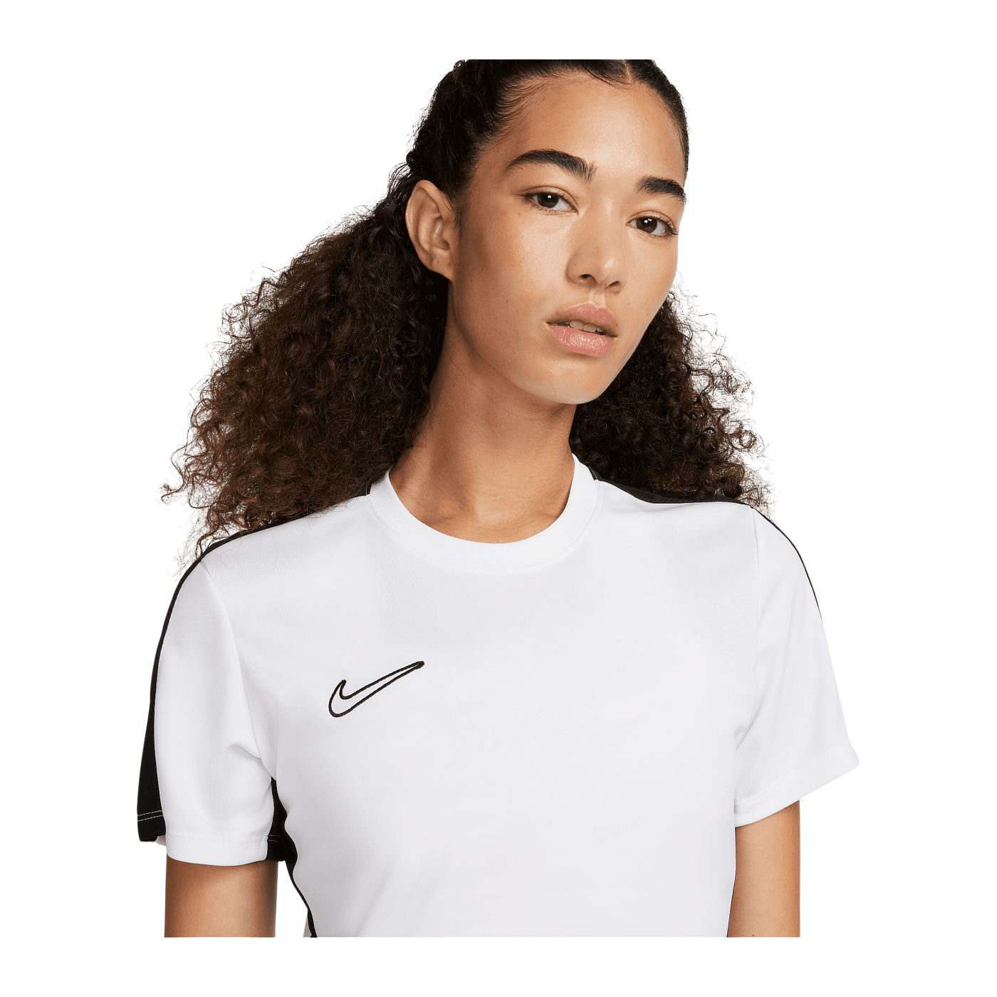 Nike Academy T-Shirt Damen Weiss Schwarz F100