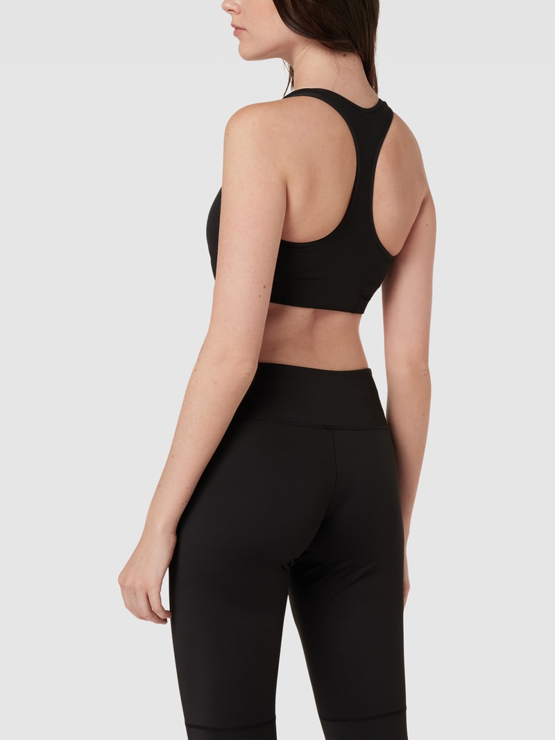 Bustier mit Racerback Modell 'MOVMYNT' in schwarz