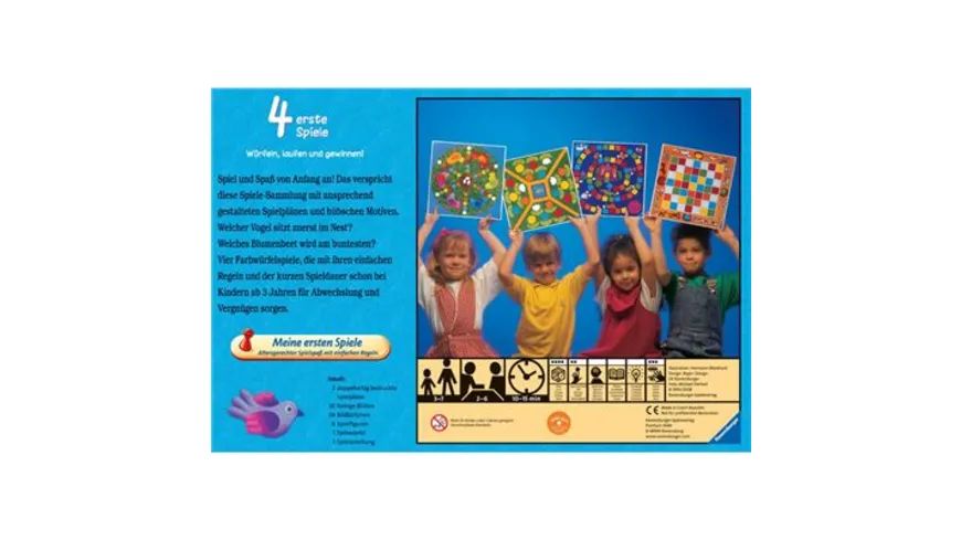Ravensburger Spiel - 4 erste Spiele