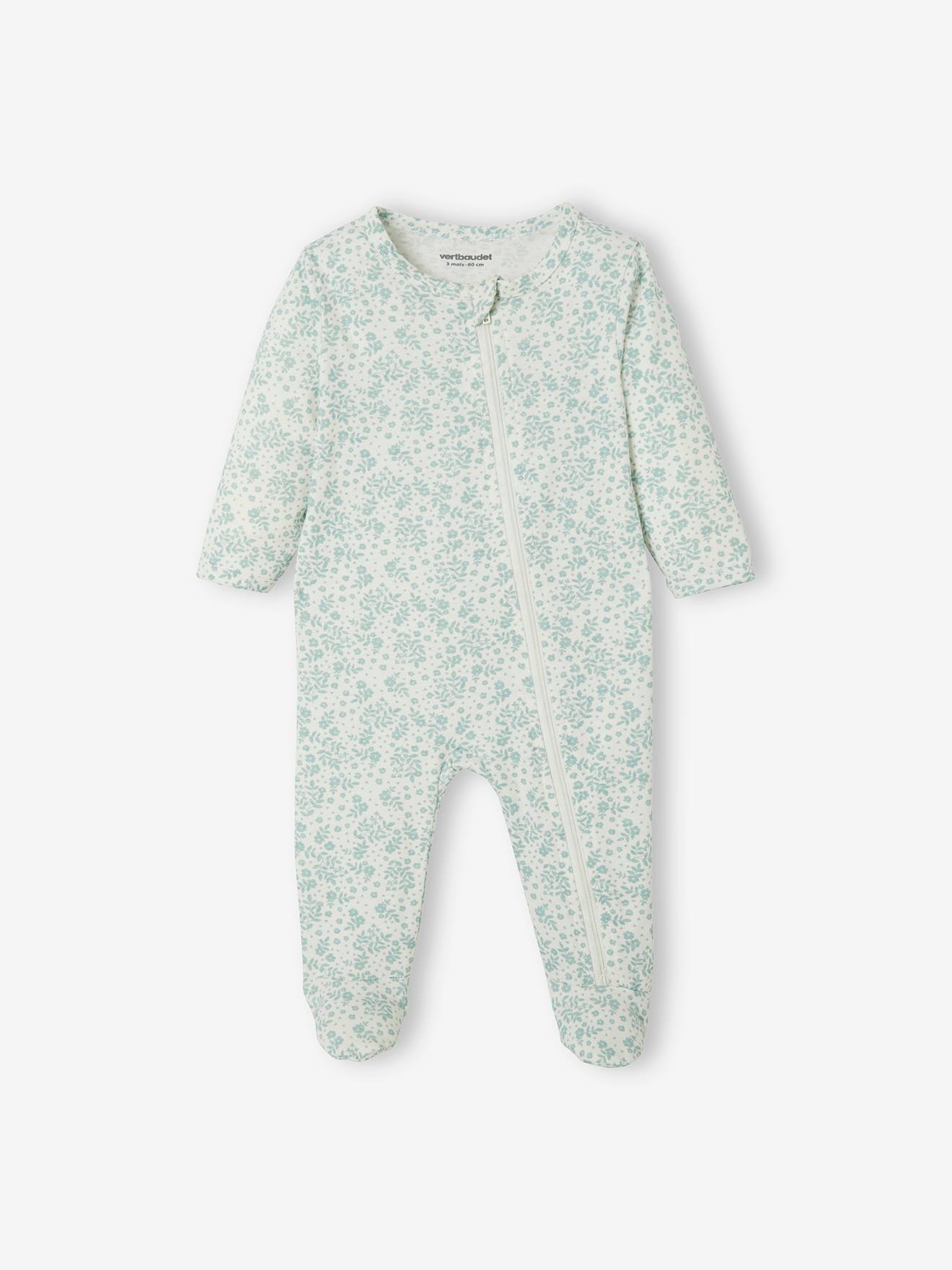 Vertbaudet 3er-Pack Baby Strampler, Jersey BASIC Oeko-Tex - pack wollweiß