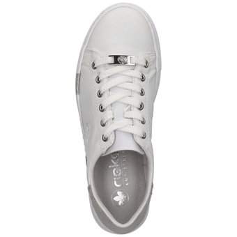 Rieker Plateau Sneaker in weiß
