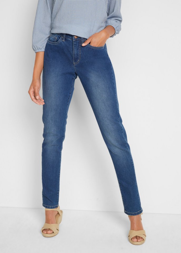Komfort-Stretch-Jeans, Straight