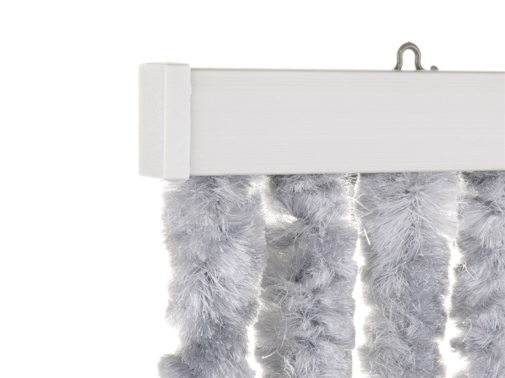 Travellife Basic 56 x 185 cm Grau/Weiss Chenille-vorhang