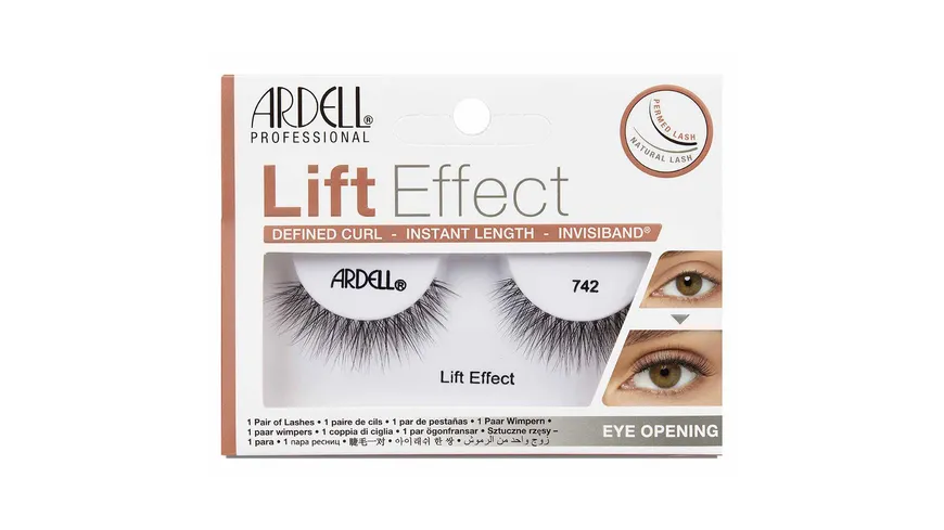 ARDELL Künstliche Wimpern Lift Effect 742