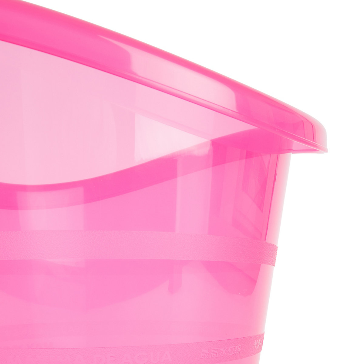 Tummy Tub Badeeimer Baby Eimer bis17 kg Waschschüssel Baby Mobile Badewanne pink Babybadewannen