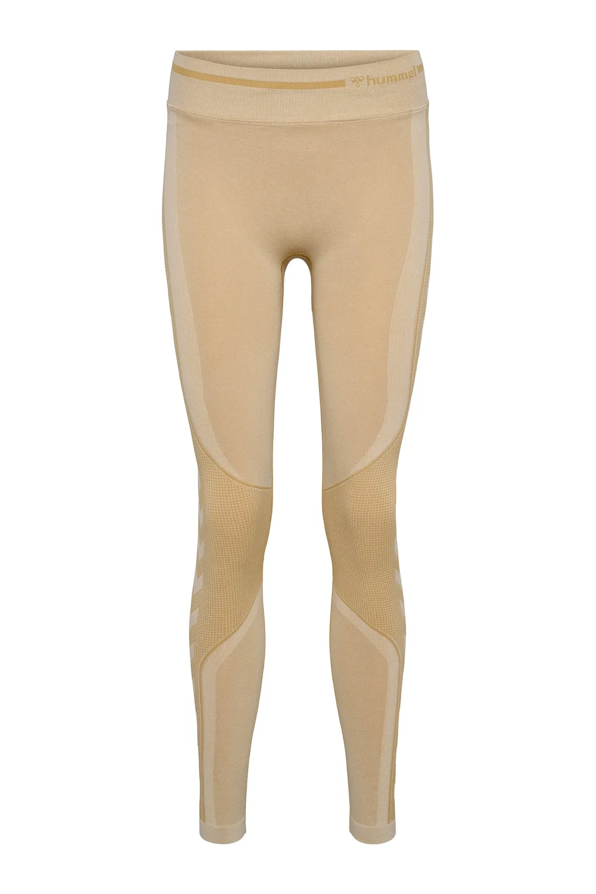 hummel  Sport-Leggings - Gelb - Mittlerer Bund