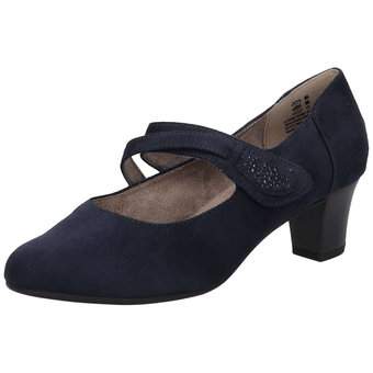Jana Spangenpumps in blau